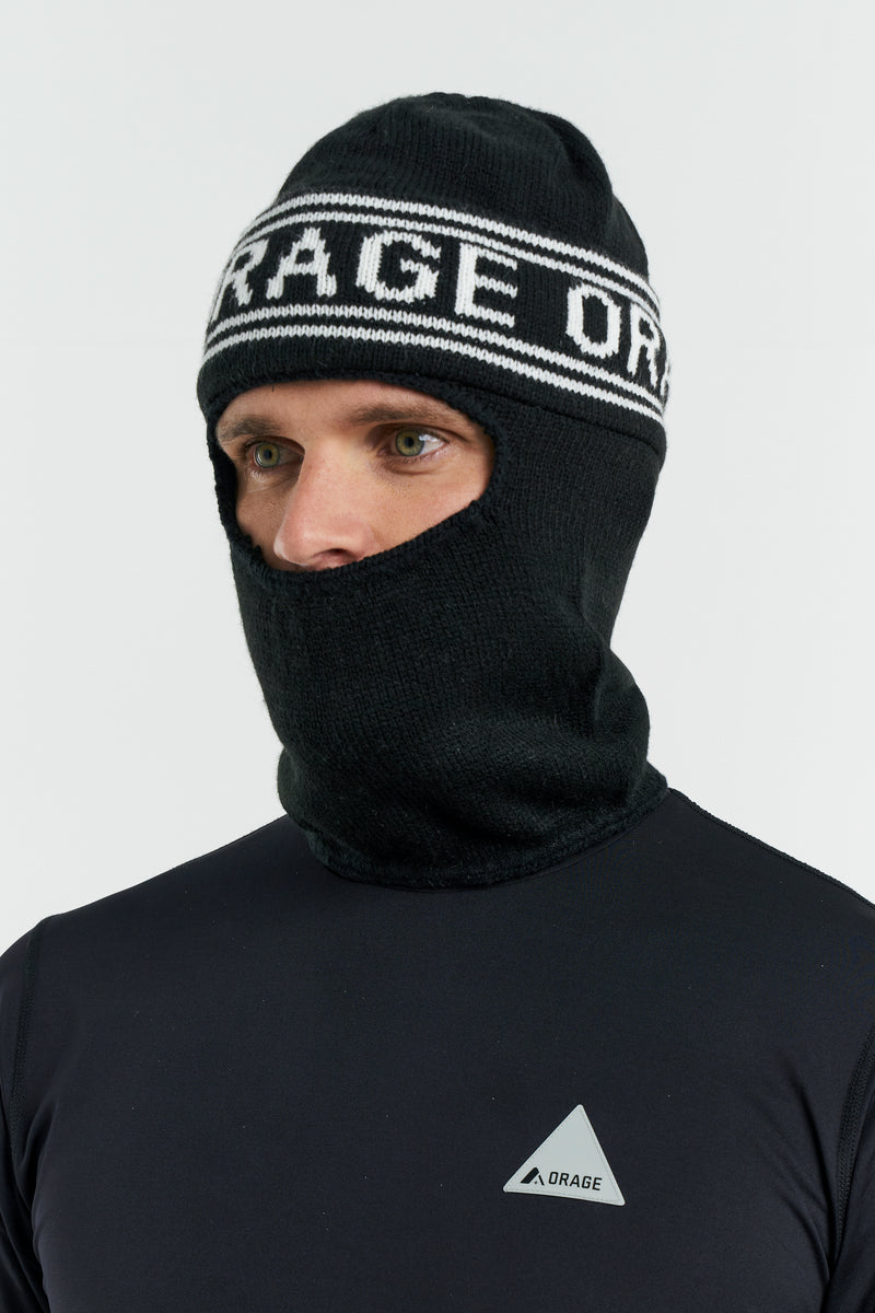 Bigfoot Face Mask Beanie-Blazing orage