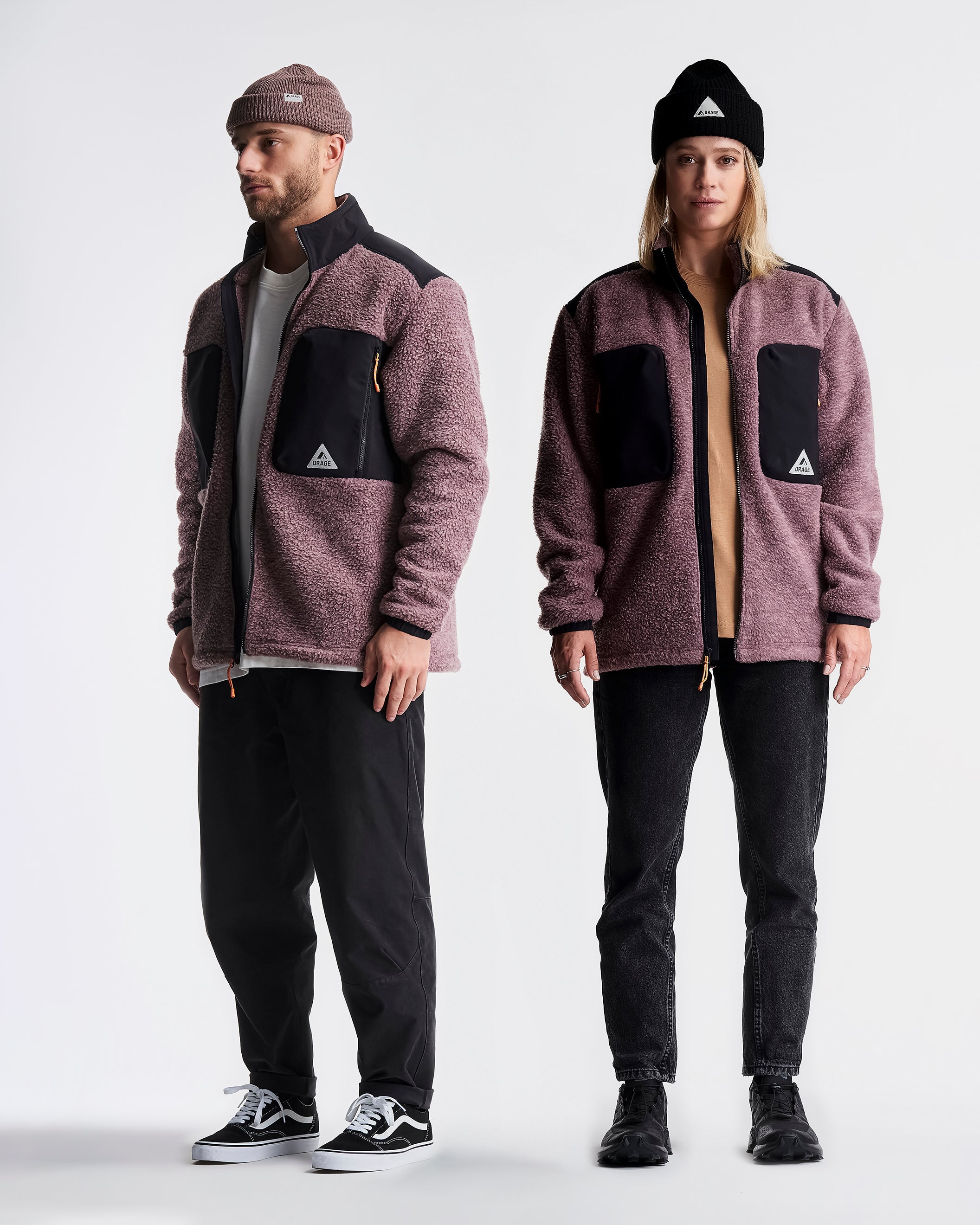 Veste polaire Grizzly Pile unisex
